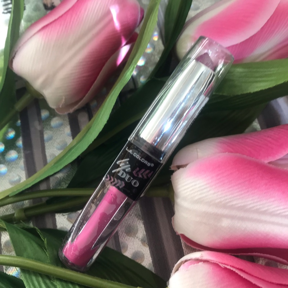 💄New L.A.C. Lip Duo Lipstick and Gloss